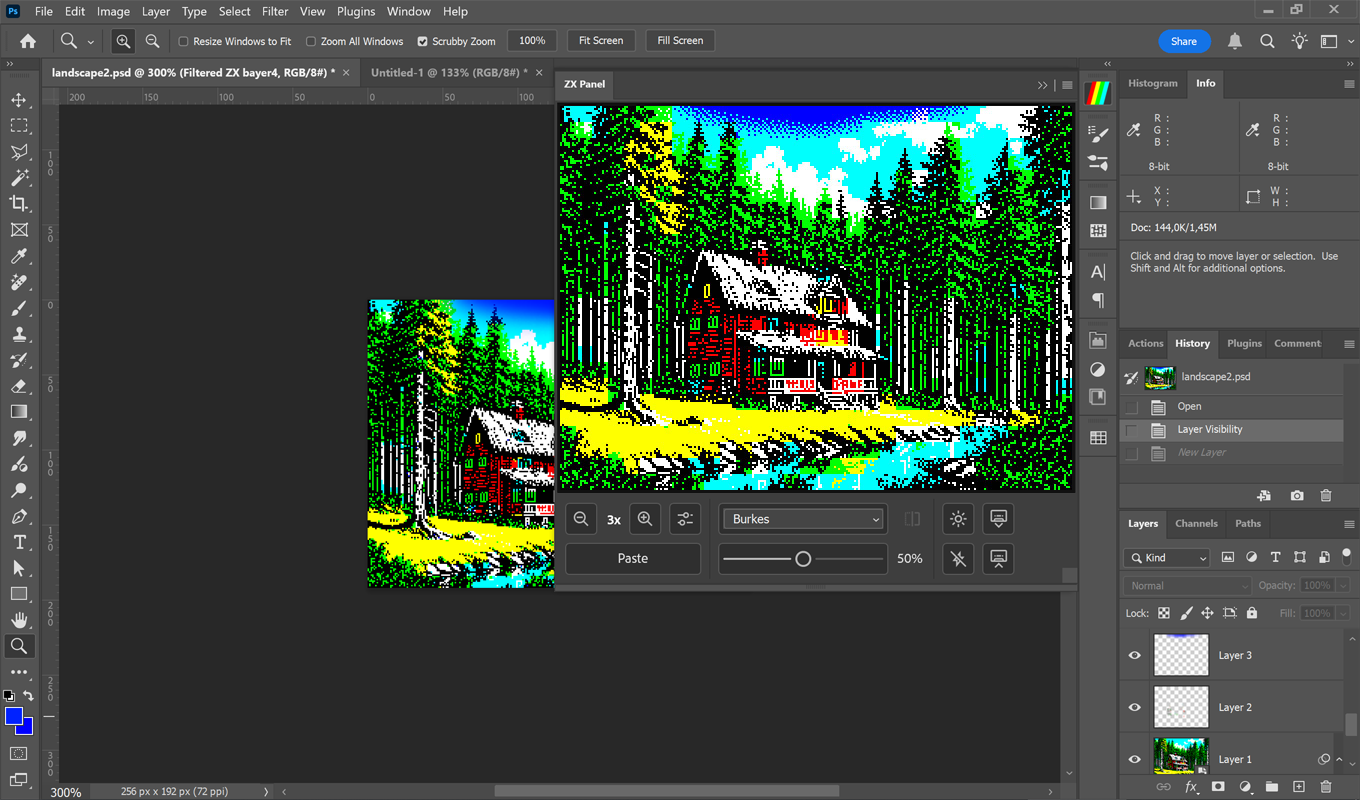 デスクトップ Windows photoshop ZX Panel | Adobe Exchange